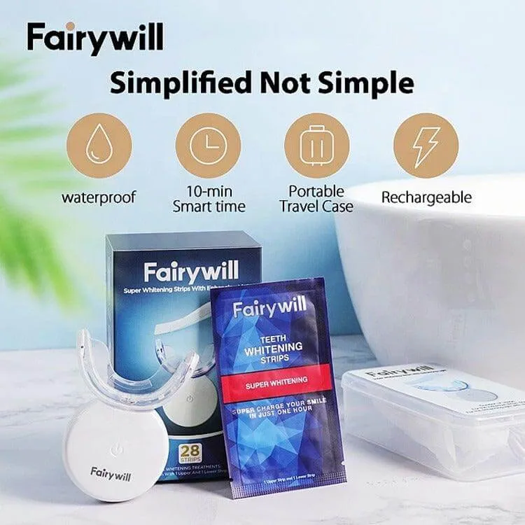33360 fairywill whitening strips packaging