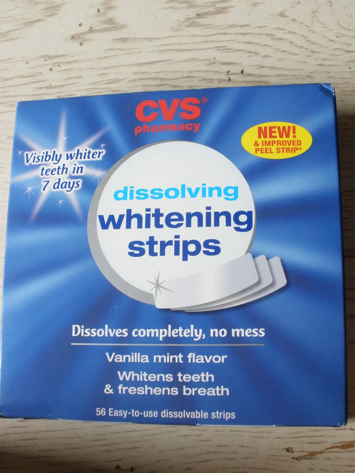 33576 cvs whitening strips packaging
