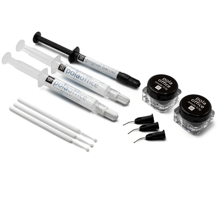 33591 applying whitening gel