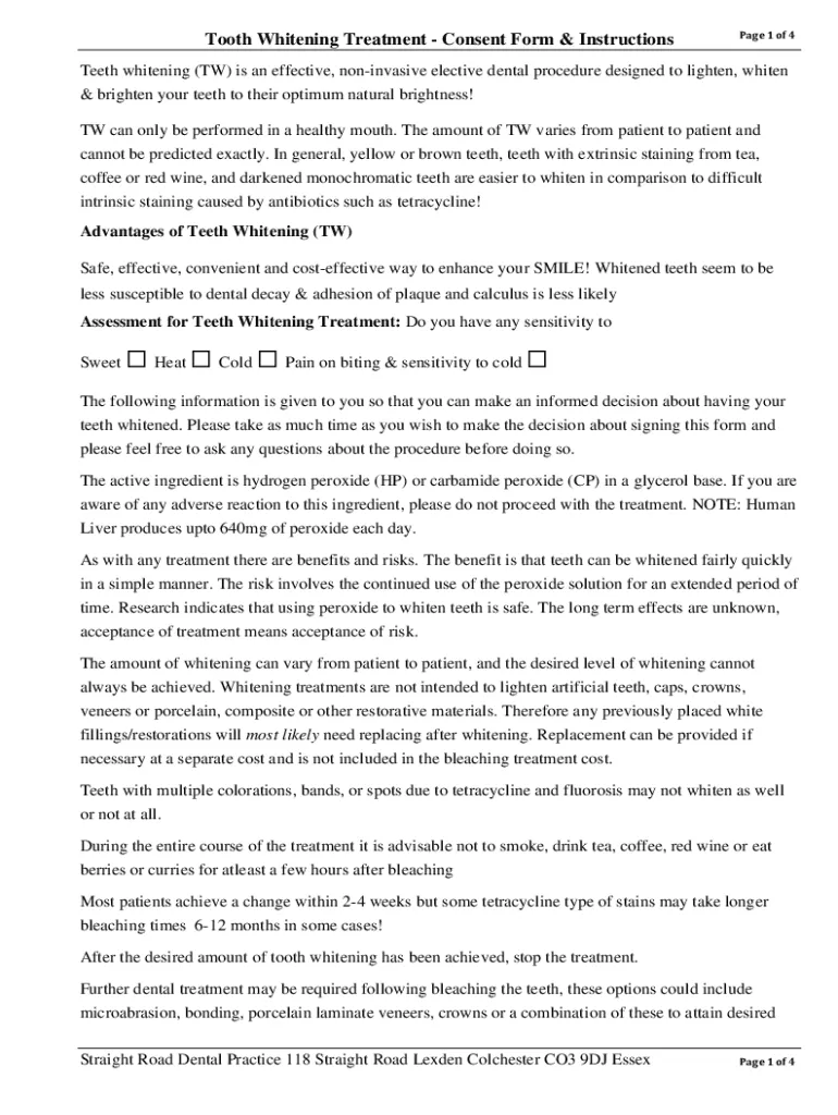 33645 teeth whitening procedure