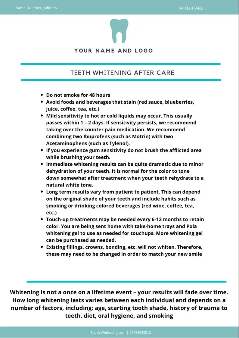 33645 tooth whitening risks