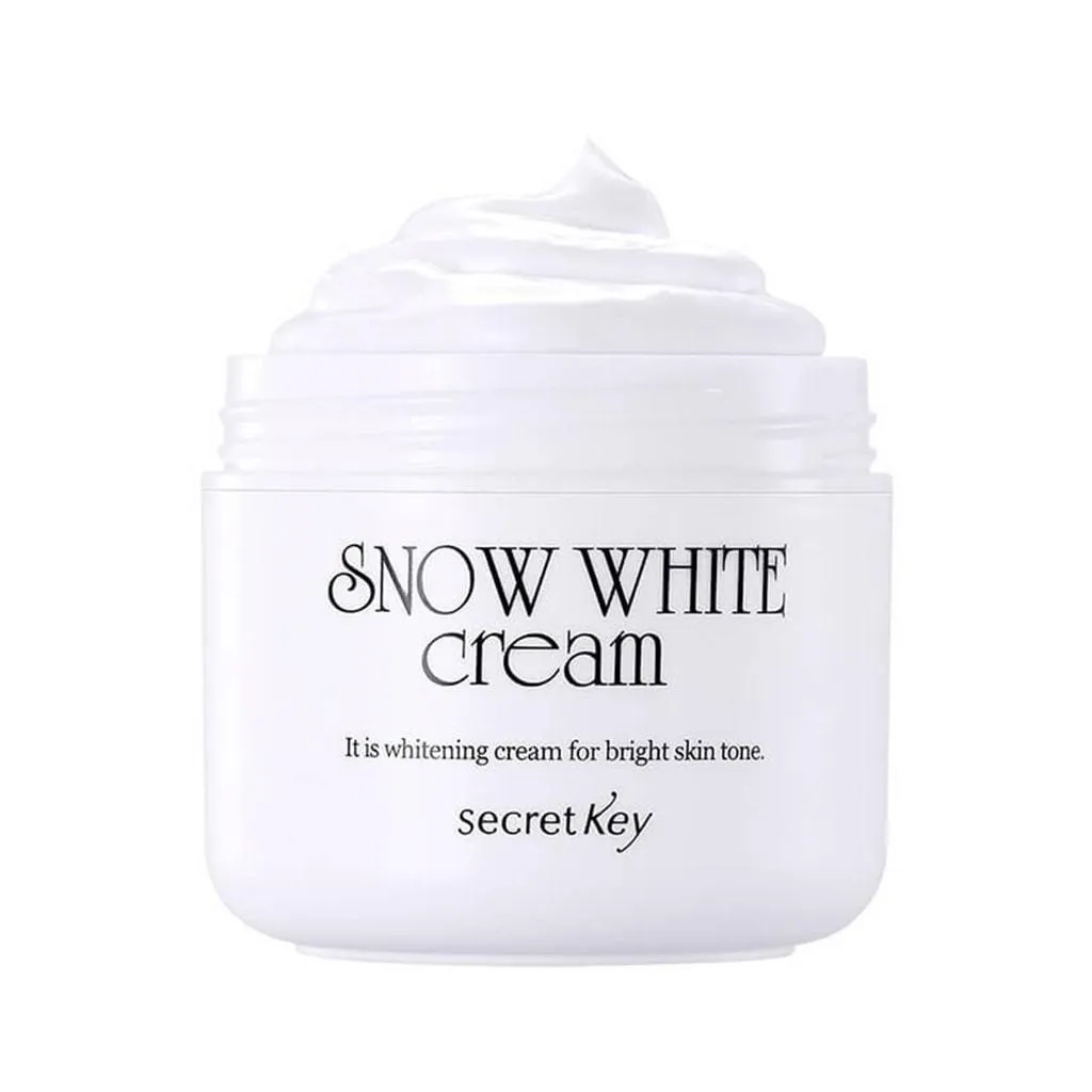 33654 snow whitening cream application