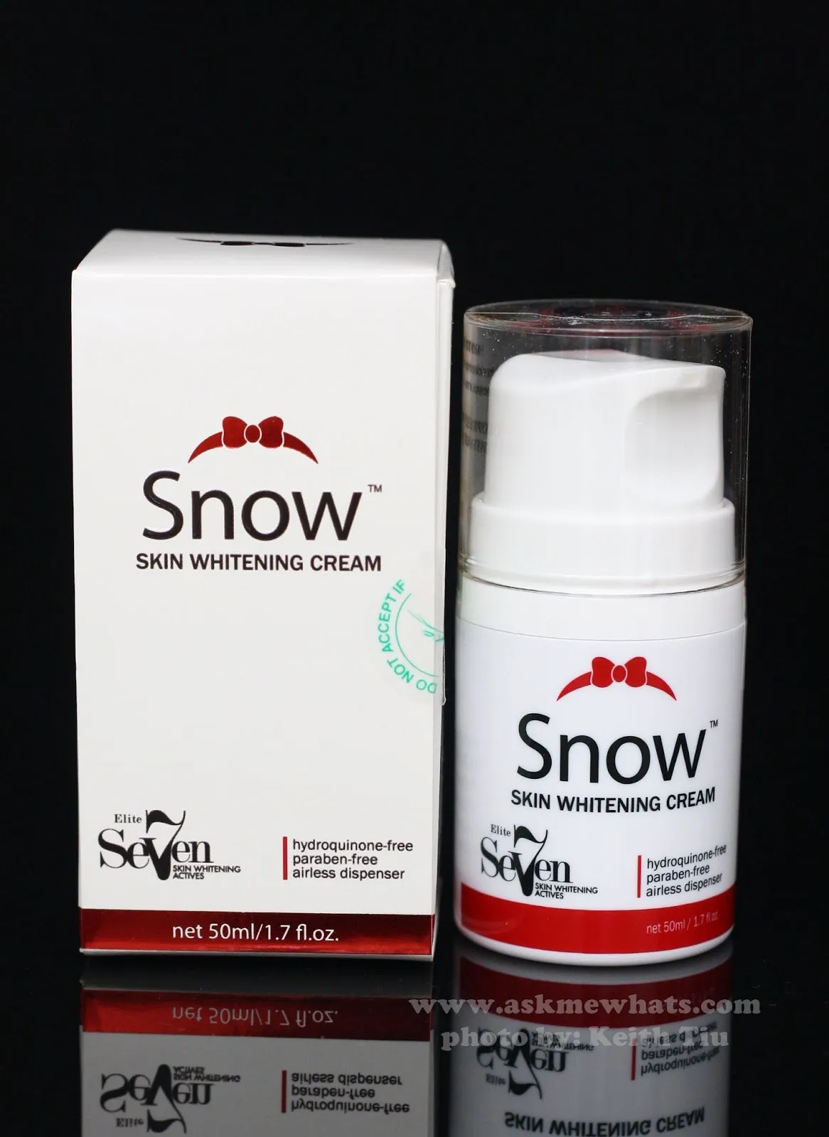 33654 snow whitening cream before after