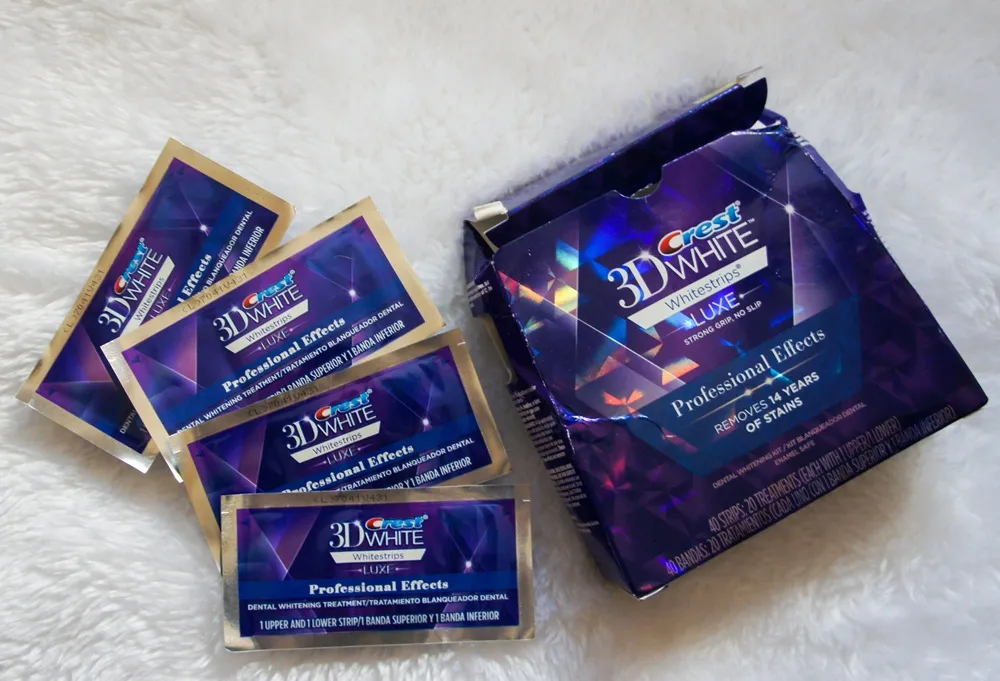 33698 crest whitening strips safe use